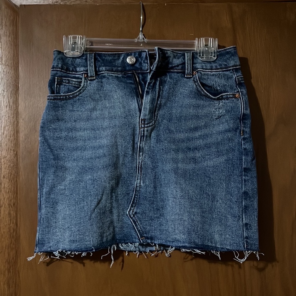 Cute Size 00 Wild Fable Denim Mini Skirt